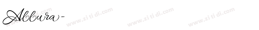 Allura字体转换 Allura字体转换
