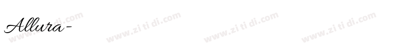 Allura字体转换 Allura字体转换