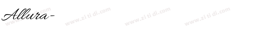 Allura字体转换 Allura字体转换
