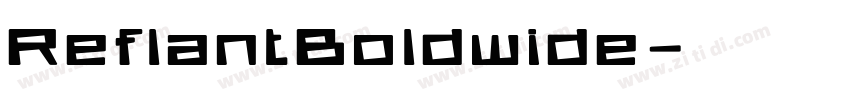 ReflantBoldwide字体转换