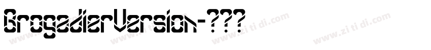 BrogadierVersion字体转换