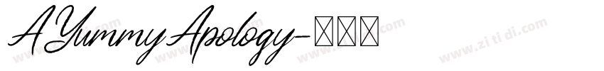 AYummyApology字体转换