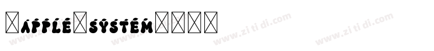 -apple-system字体转换