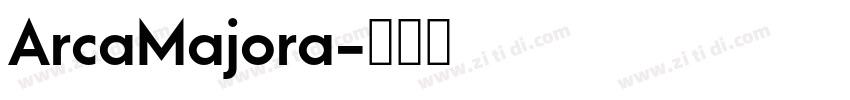 ArcaMajora字体转换