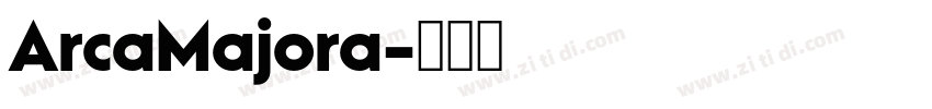 ArcaMajora字体转换