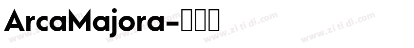 ArcaMajora字体转换