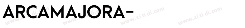 ArcaMajora字体转换