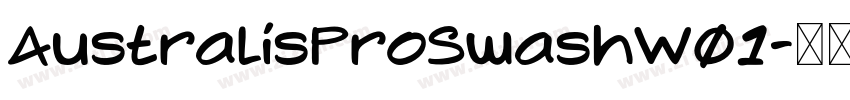 AustralisProSwashW01字体转换 AustralisProSwashW01字体转换