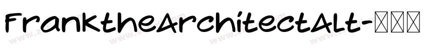 FranktheArchitectAlt字体转换