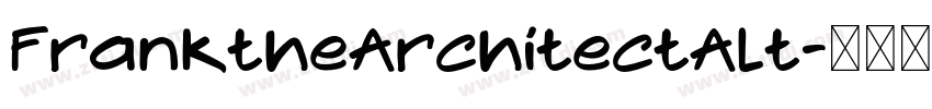 FranktheArchitectAlt字体转换