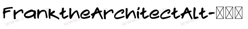 FranktheArchitectAlt字体转换