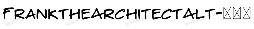 FranktheArchitectAlt字体转换