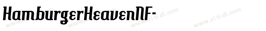 HamburgerHeavenNF字体转换