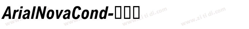 ArialNovaCond字体转换 ArialNovaCond字体转换