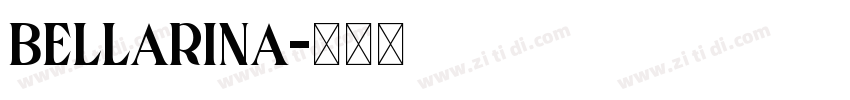 BELLARINA字体转换