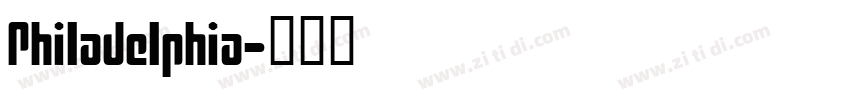 Philadelphia字体转换
