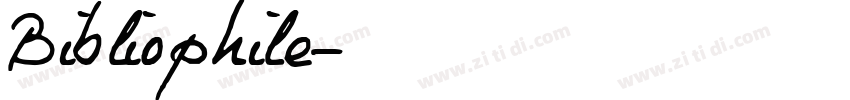 Bibliophile字体转换