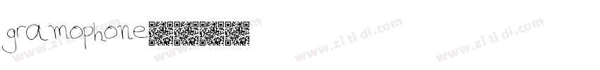 gramophone字体转换