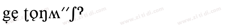 NewtonW01字体转换