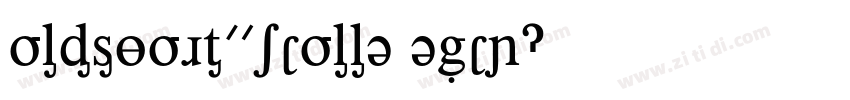 OLDSPORT01COLLEGENCV字体转换