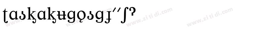 ta_kakugo_gf01字体转换
