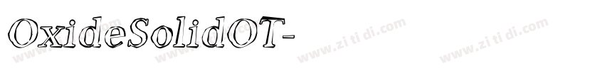OxideSolidOT字体转换