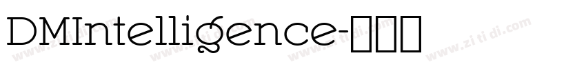 DMIntelligence字体转换