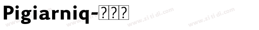Pigiarniq字体转换