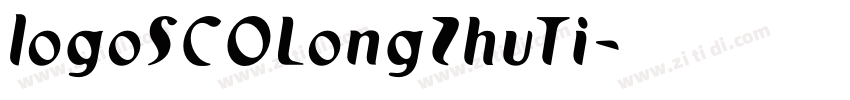 logoSCOLongZhuTi字体转换