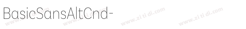 BasicSansAltCnd字体转换 BasicSansAltCnd字体转换