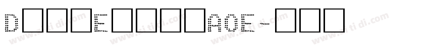 DataErrorAOE字体转换