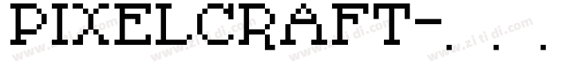 PIXELCRAFT字体转换