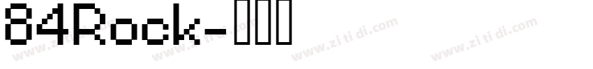 84Rock字体转换