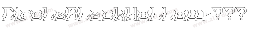 CircleBlackHollow字体转换 CircleBlackHollow字体转换