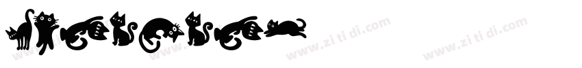 Blackcat字体字体转换