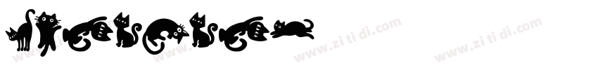 Blackcat字体字体转换