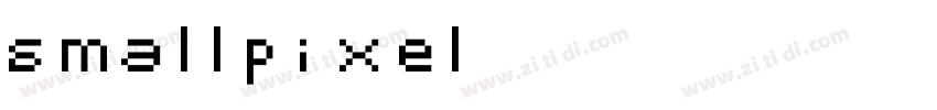 smallpixel字体转换