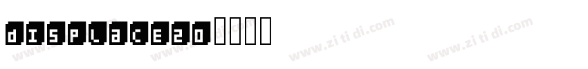 displace20字体转换