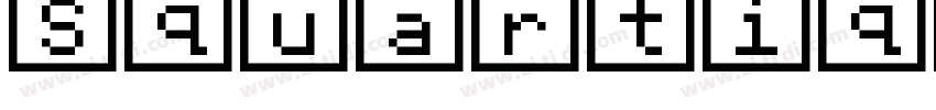 Squartiqa4FStripes字体转换