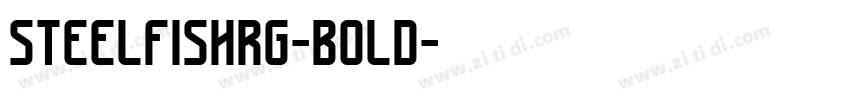 Steelfishrg-bold字体转换