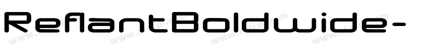 ReflantBoldwide字体转换
