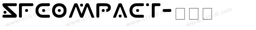 SFcompact字体转换