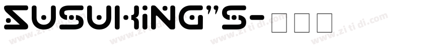 Susuking”s字体转换