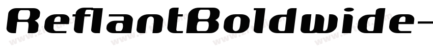 ReflantBoldwide字体转换