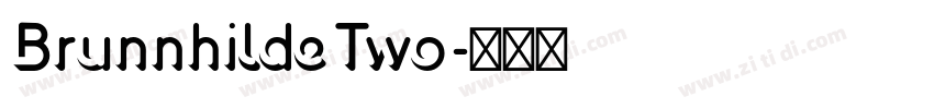 BrunnhildeTwo字体转换