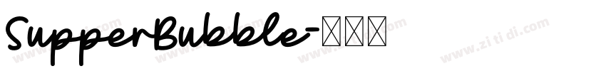 SupperBubble字体转换