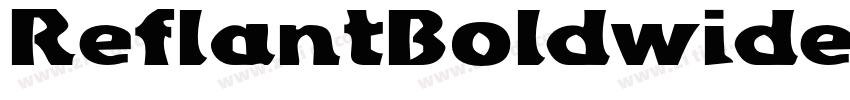 ReflantBoldwide字体转换