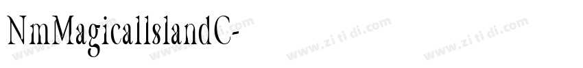 NmMagicallslandC字体转换 NmMagicallslandC字体转换