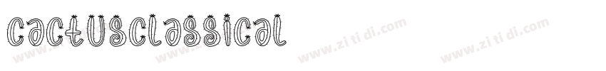 CactusClassical字体转换