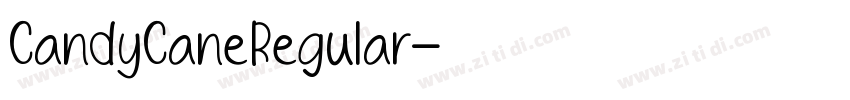 CandyCaneRegular字体转换 CandyCaneRegular字体转换